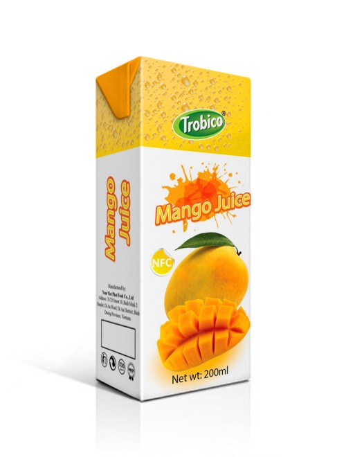 Mango juice 200ml tetra pak